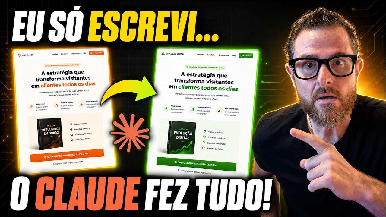 Como CLONAR uma PÁGINA DE VENDAS com IA usando o CLAUDE e Hospedar em Seu Site Hostgator