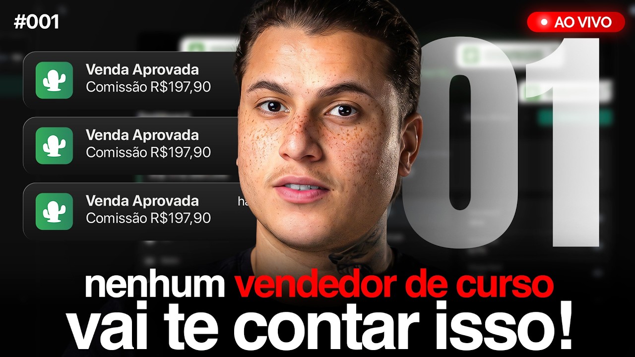 Como Começar no Marketing Digital sem comprar curso | LIVE #01