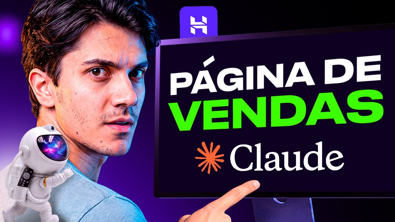 Como Criar Página de Vendas com IA (Claude)