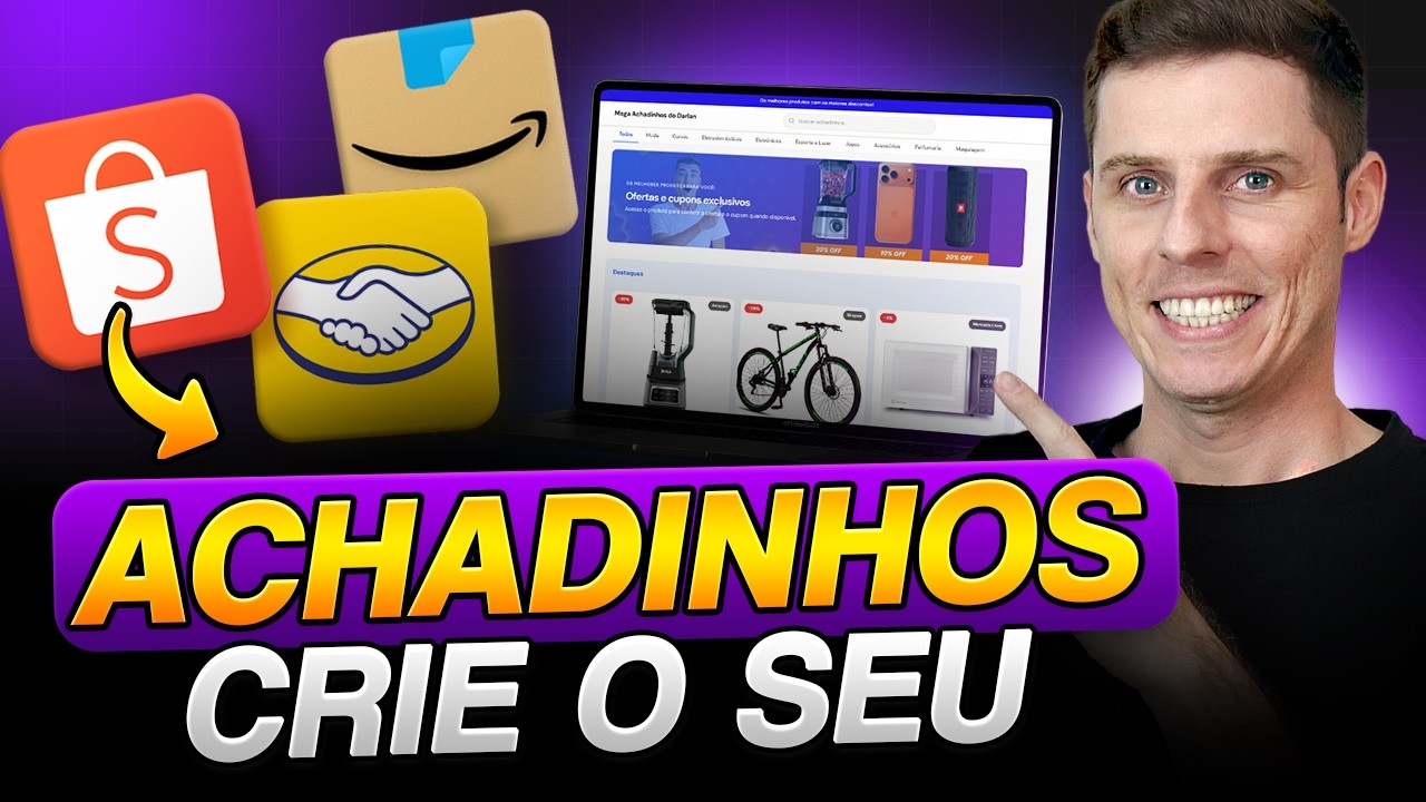 Como Criar um Site de Achadinhos para Vender como Afiliado (Suporta todas as plataformas)