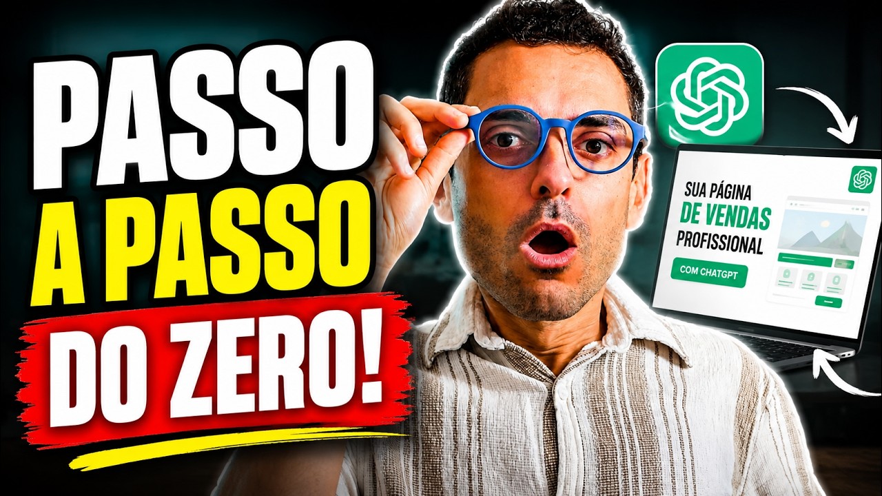 Como Criar uma Página de Vendas com IA (no ChatGPT) em 10 Minutos!