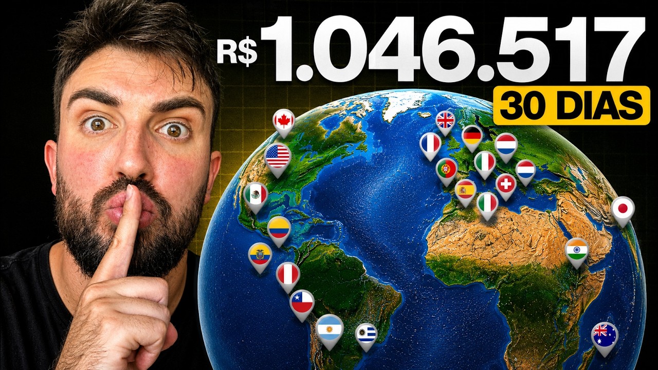 Como Fiz R$1 Milhão Vendendo Para 72 Países (em 30 dias)