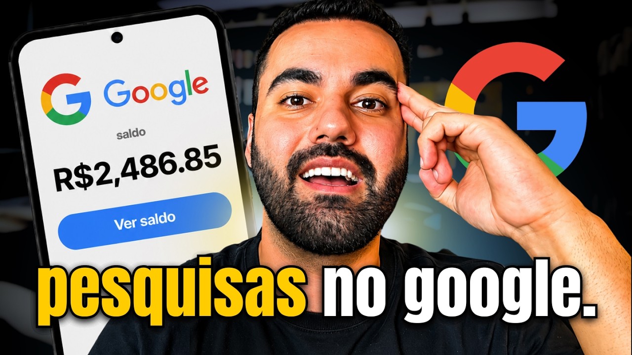 Como GANHAR DINHEIRO na Internet USANDO PESQUISAS no GOOGLE! (PASSO A PASSO)