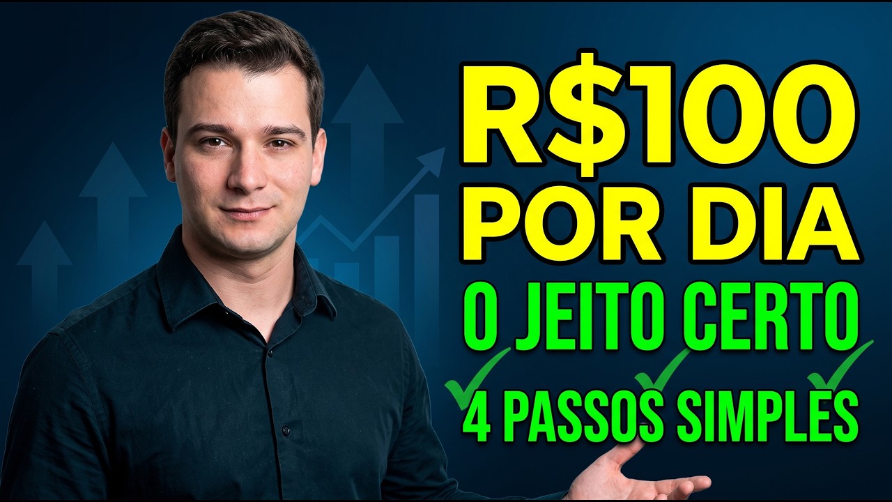 Como GANHAR R$100 por Dia no Digital Começando do ZERO