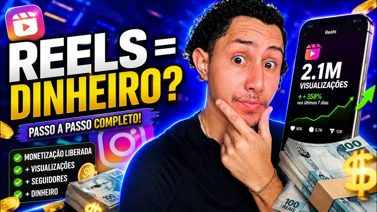 Como Monetizar Reels no Instagram 100% pelo Celular (Rápido e Fácil)