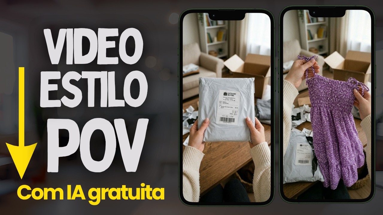 Como fazer Vídeo no estilo POV com inteligência artificial?