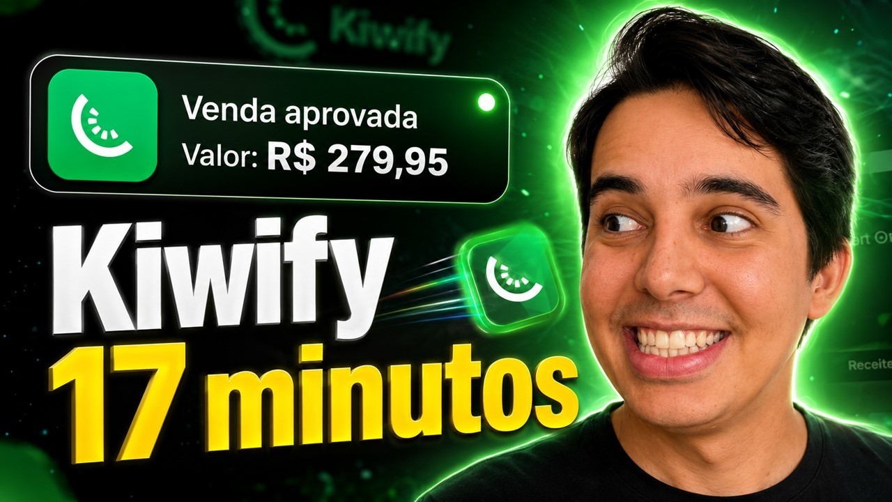 Como fazer a primeira venda na kiwify em 17 minutos (passo a passo direto ao ponto)