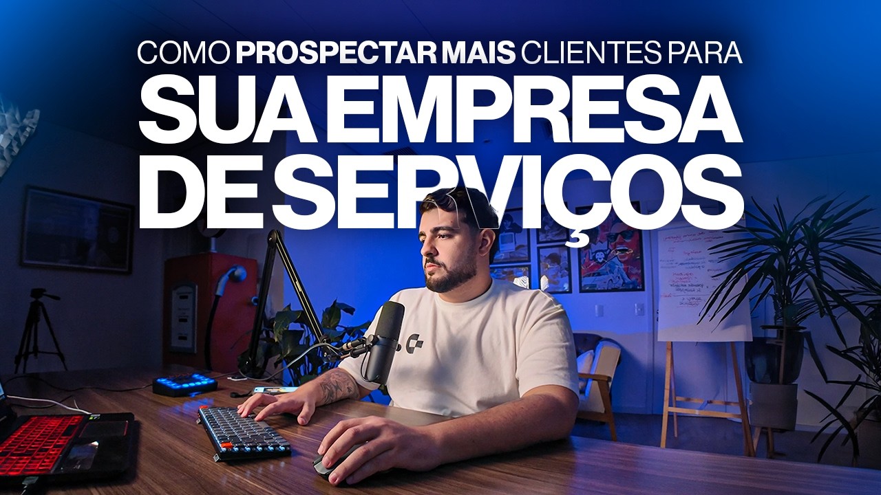 Como prospectar mais clientes para sua empresa de serviços | #live67