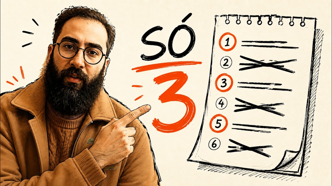 Como ser produtivo fazendo MENOS (o que eu faço tocando 6 negócios quase sozinho)