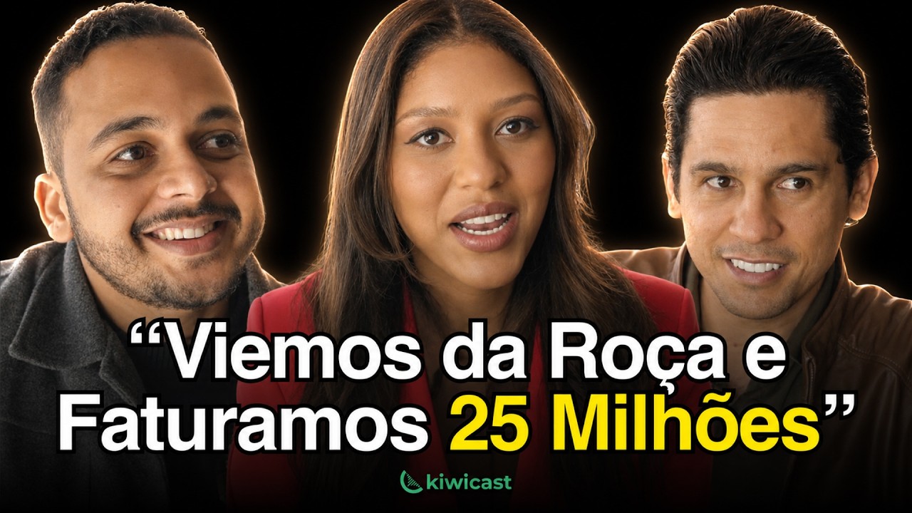 Criamos Produtos Físicos e Vendemos para Todo o Brasil | Bruno, Juliana e Diego – Kiwicast #739