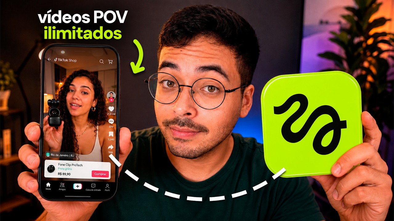 Criando formato POV no modo ILIMITADO pro TIKTOK SHOP (não é clickbait)