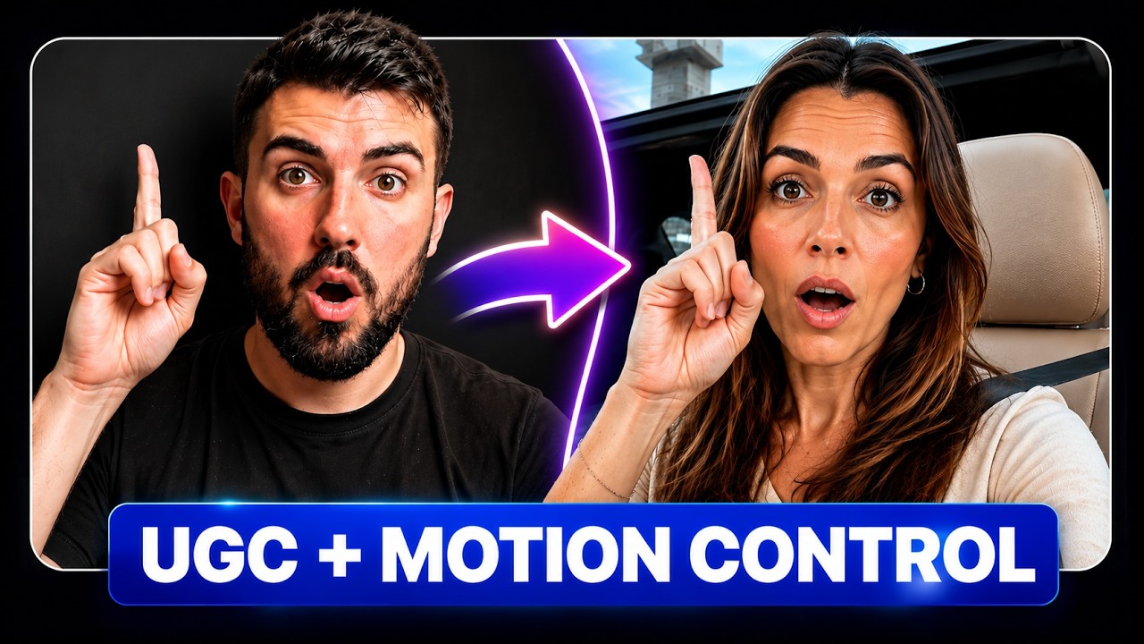 Criativo UGC com IA e Motion Control – Passo a Passo
