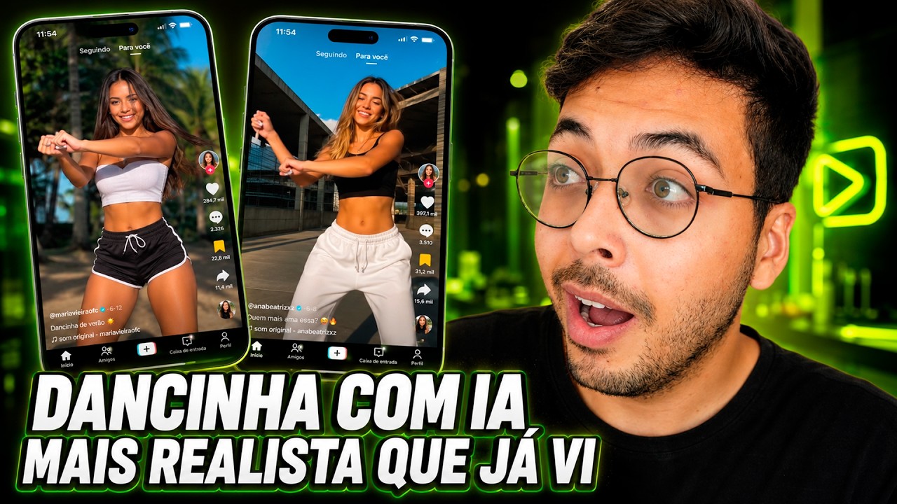 Criei DANCINHA ultra-realista pro TIKTOK SHOP (nem acreditei)