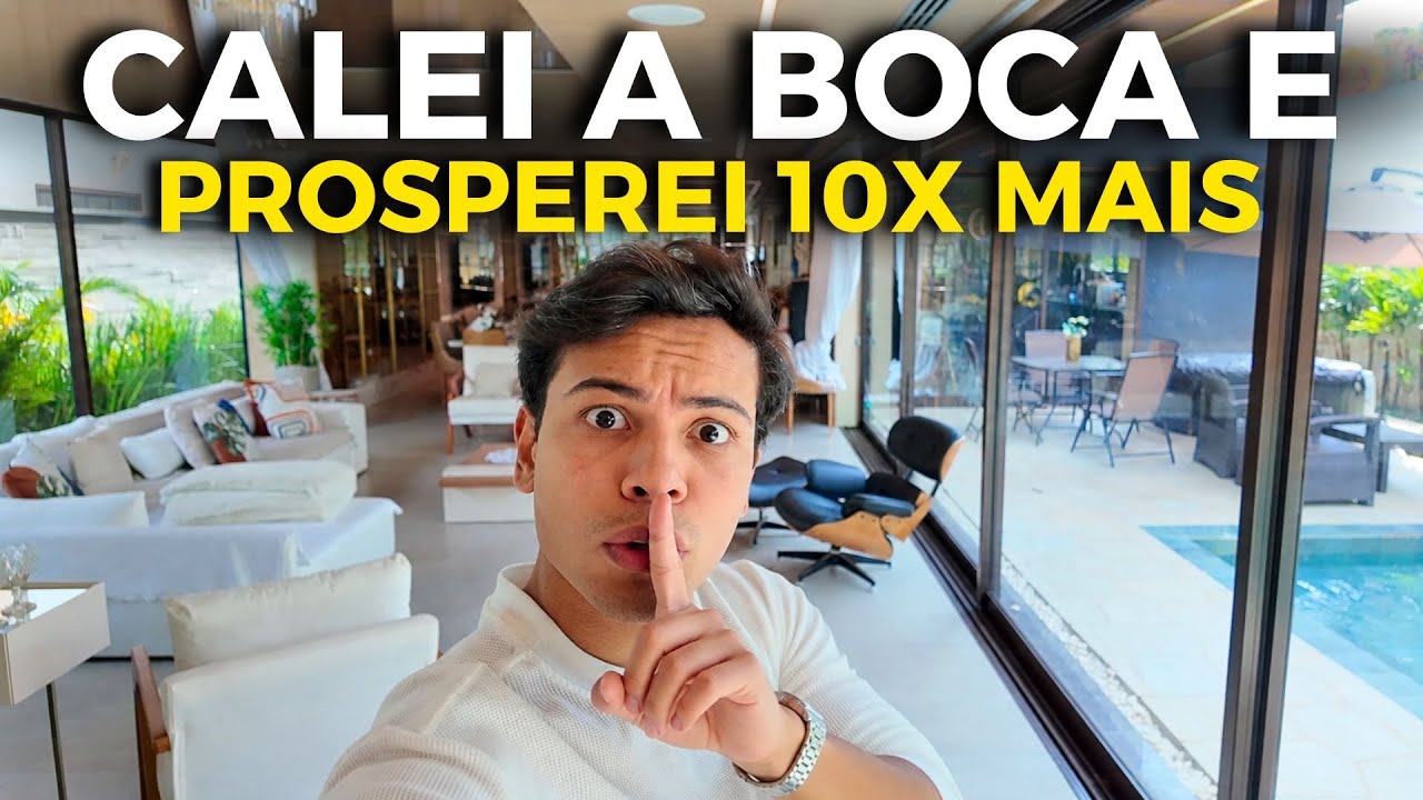 DEPOIS QUE APRENDI A CALAR A BOCA, PROSPEREI 10X MAIS (E Você deveria fazer o MESMO)