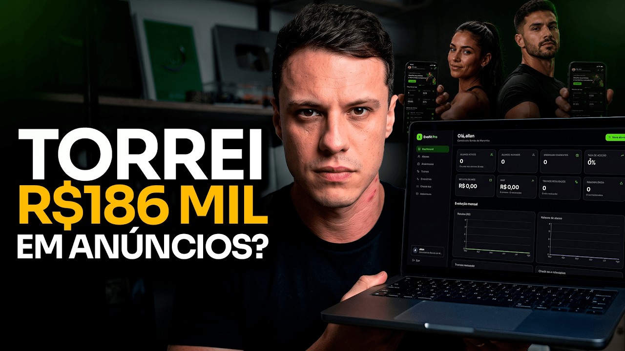 DESCOBRI UM NOVO MICRO SAAS E INVESTI R$186.753,22 EM TRÁFEGO PAGO NA META