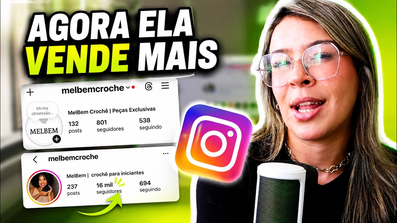 De perfil falido a perfil VENDEDOR: 16 mil seguidores em um mês SEM TRÁFEGO PAGO, como ela fez isso?
