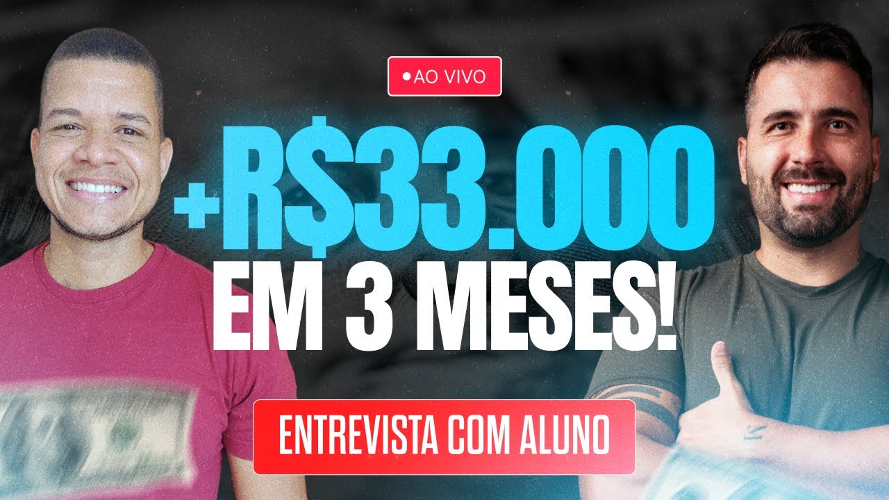Descubra COMO ele FATUROU mais de R$33 MIL em 3 MESES como afiliado!
