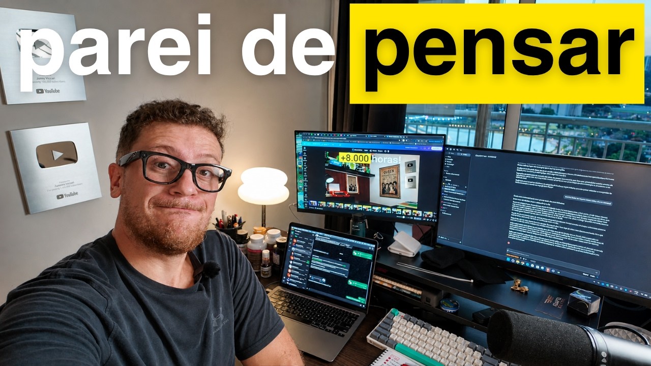 Eu terceirizei meu canal pro Claude