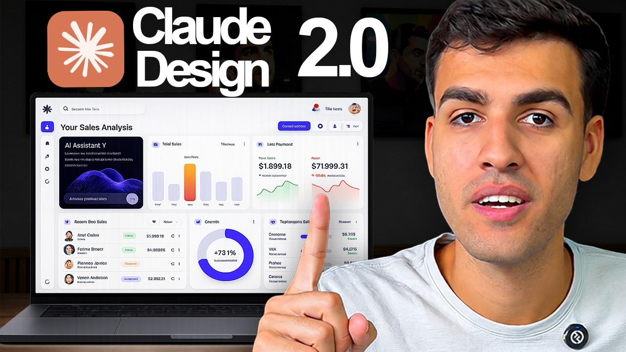 Faturei R$ 6.000 criando um site em 15 MINUTOS com Claude Design 2.0