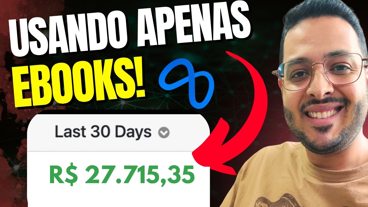 Fiz R$ 27.715 c/ Tráfego Pago e Vendendo Ebook Low Ticket