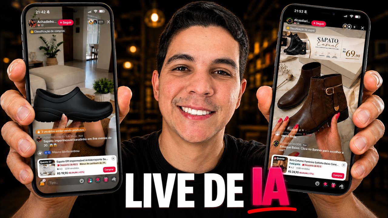 LIVE com IA no TIKTOK SHOP: Guia Completo Passo a Passo