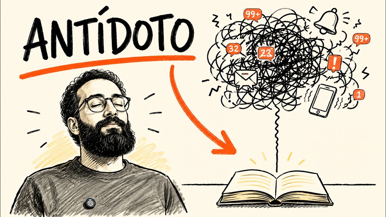 Leitura contra a ansiedade digital: o que acontece quando você troca a tela por Hemingway