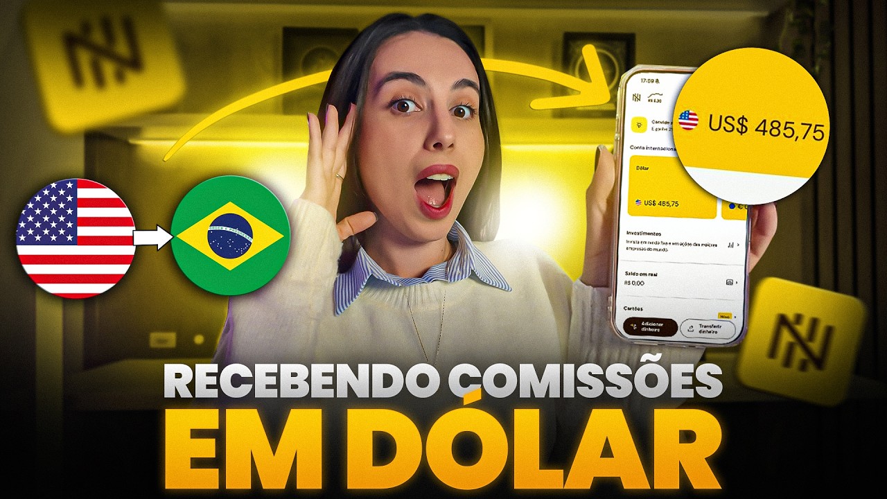 NOMAD 2026: Como Receber em Dólar e Dinheiro do Exterior Pela Nomad (Recebendo Comissões em Dólar)