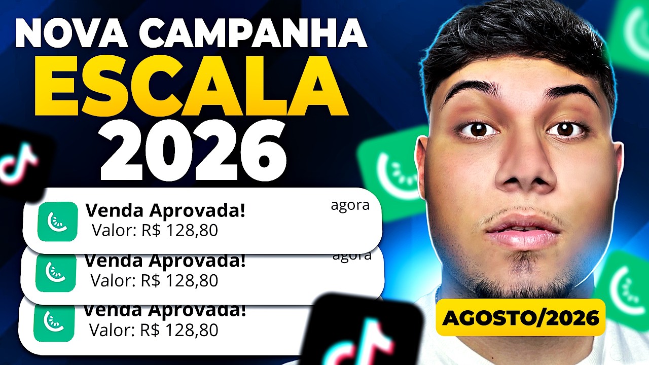 NOVA CAMPANHA DE VENDAS TIKTOK ADS 2026 *vende muito*
