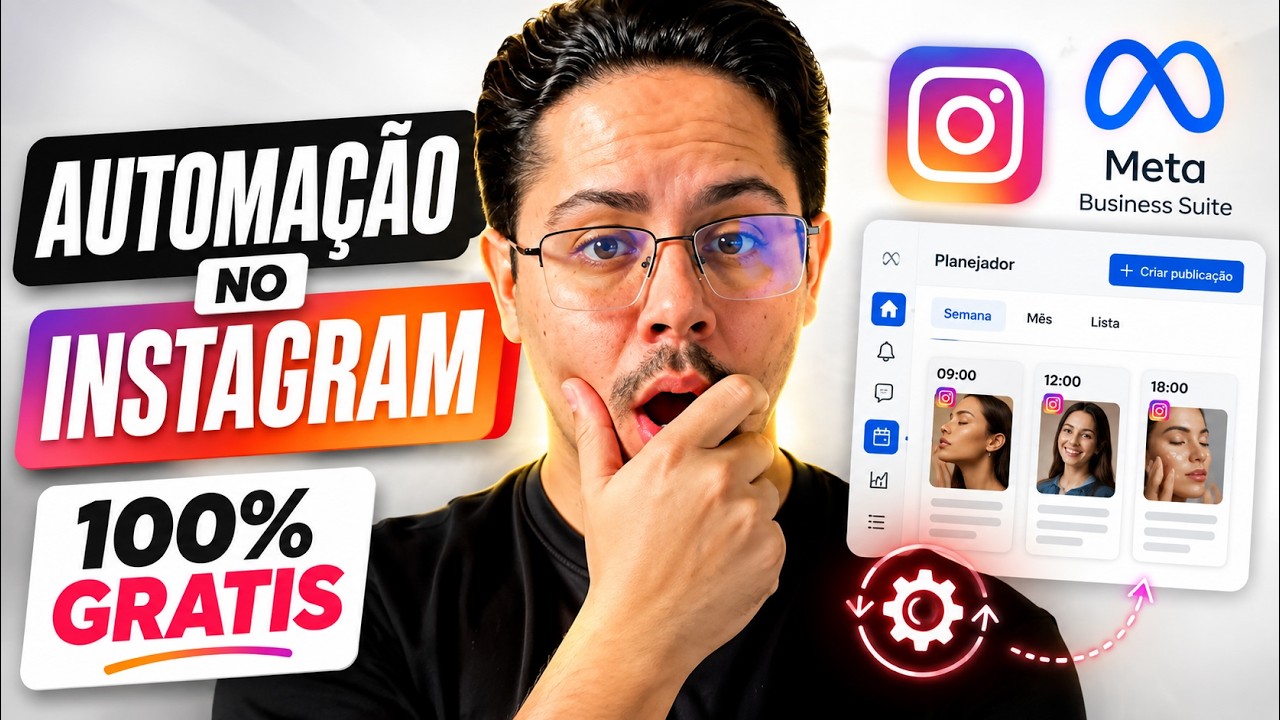 Nova Atualização: Como Automatizar o Instagram de Graça (Meta Business Suite)