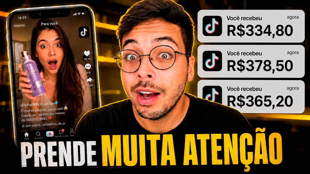 Novo formato no TIKTOK SHOP que prende muito (e vende mais ainda)