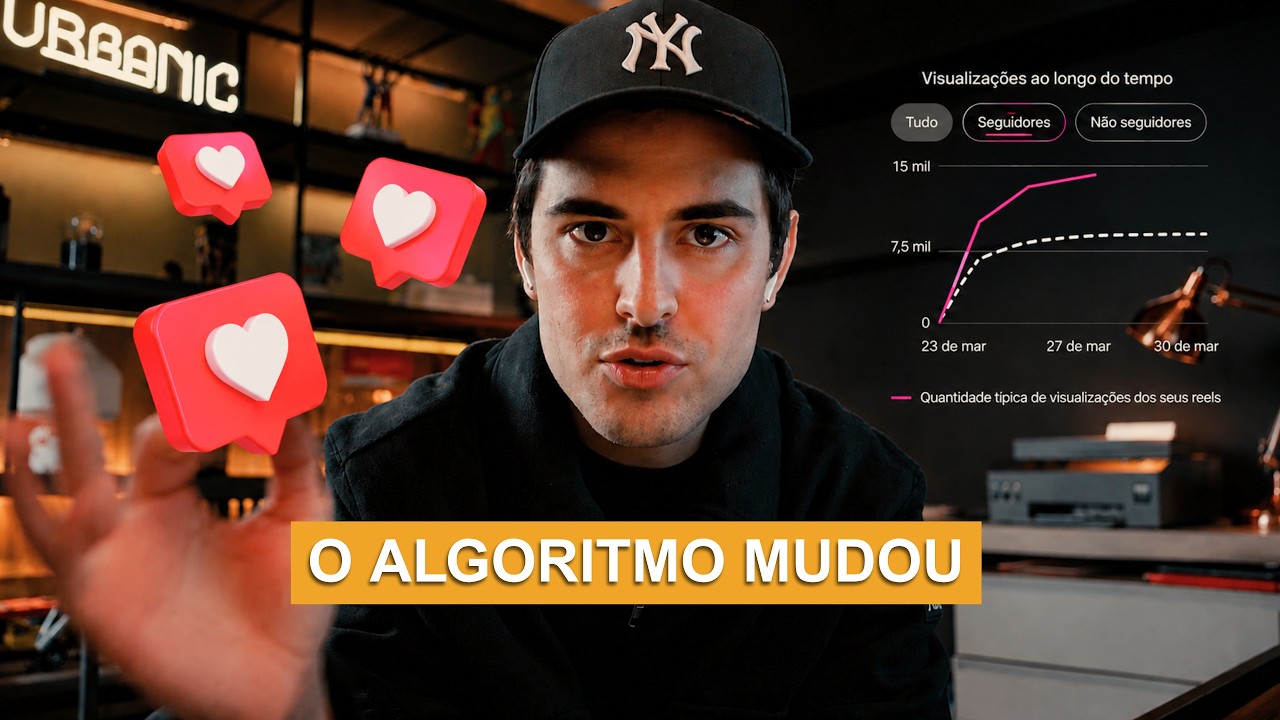 O ALGORITMO DO INSTAGRAM MUDOU (E QUASE NINGUÉM PERCEBEU ISSO)