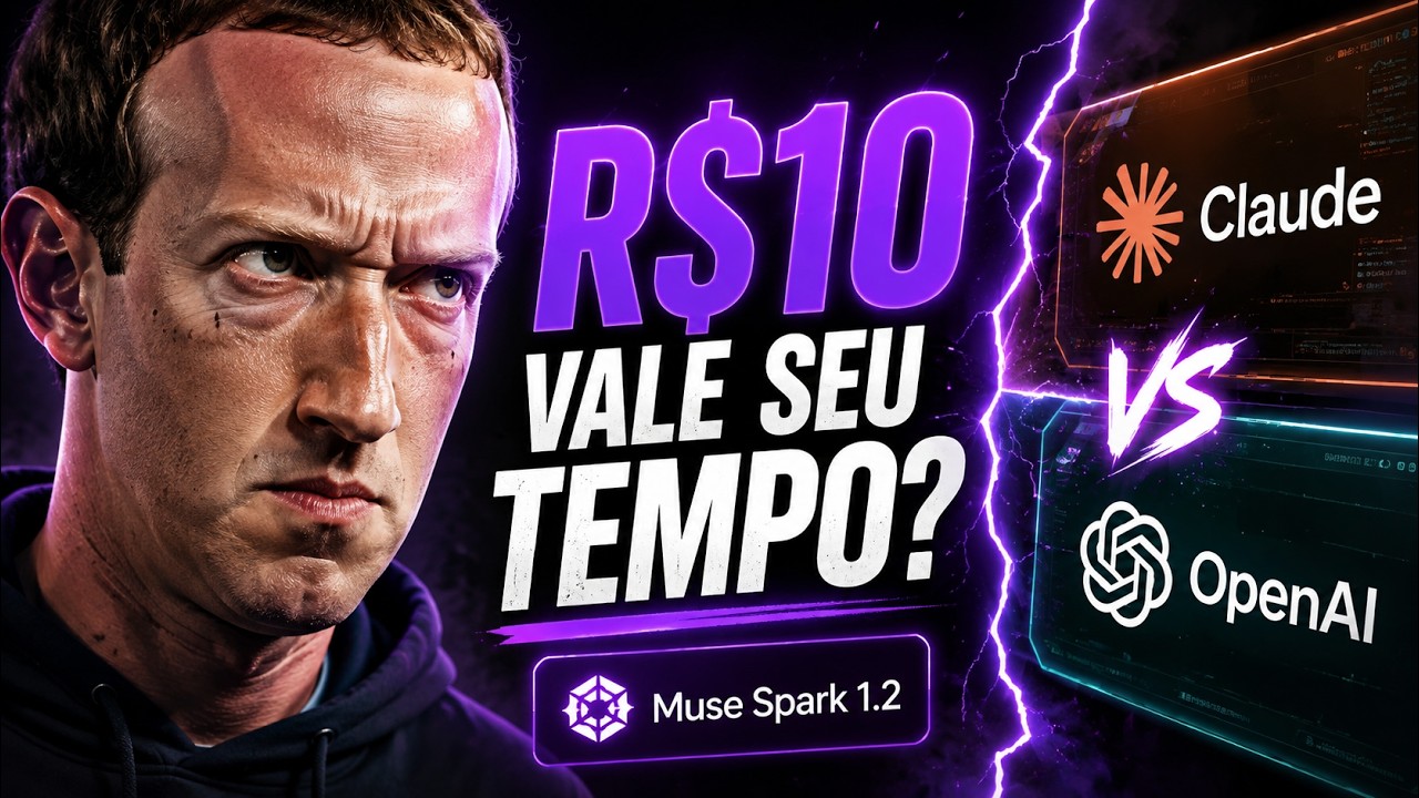 Paguei R$10 pra Testar o Muse Spark 1.2 da Meta — Vale Seu Tempo?