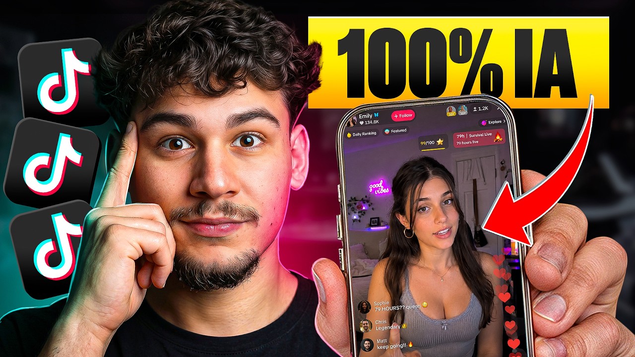 Passo a Passo: Criei uma Live 100% com I.A pra Vender no TikTok Shop