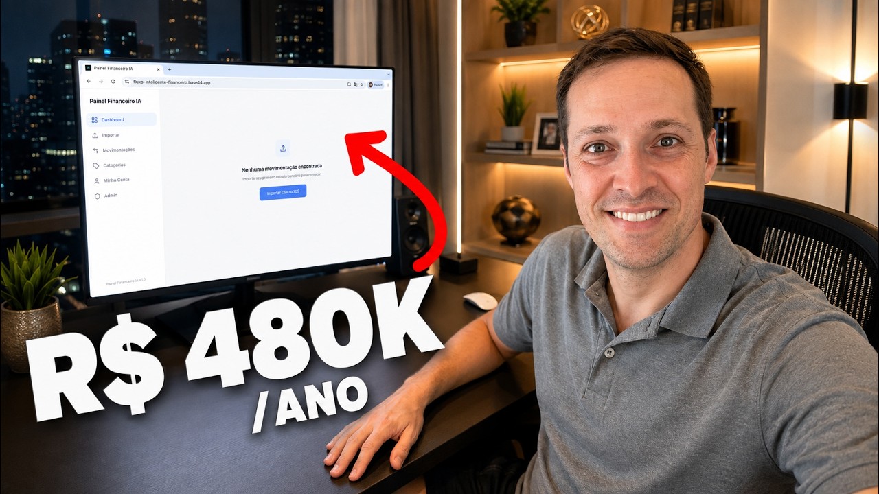 R$ 480 MIL por ANO com um app RIDICULAMENTE SIMPLES