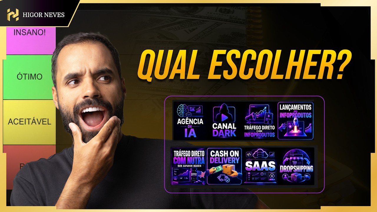 Ranqueei os 8 Melhores Negócios Digitais: Qual Realmente Vale a Pena?