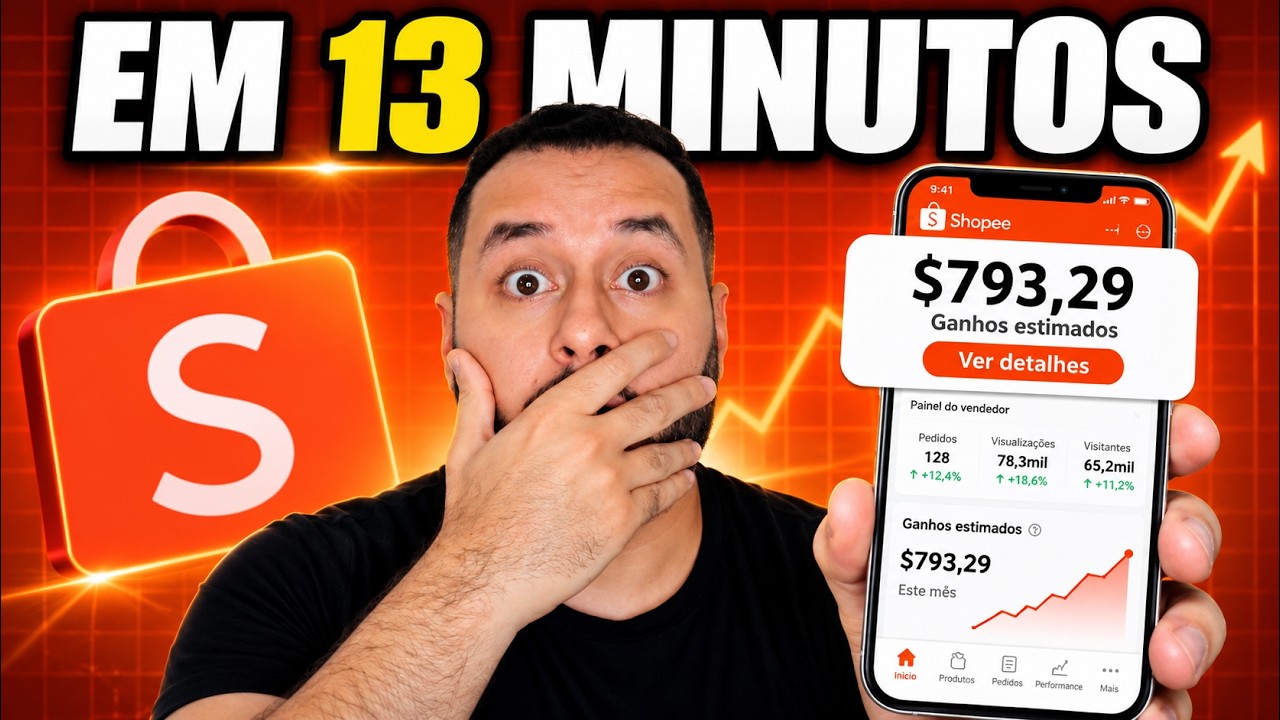 SHOPEE – Vendi MUITO com Essa NOVA IA que CRIA VÍDEOS VIRAIS (Afiliado Shopee)