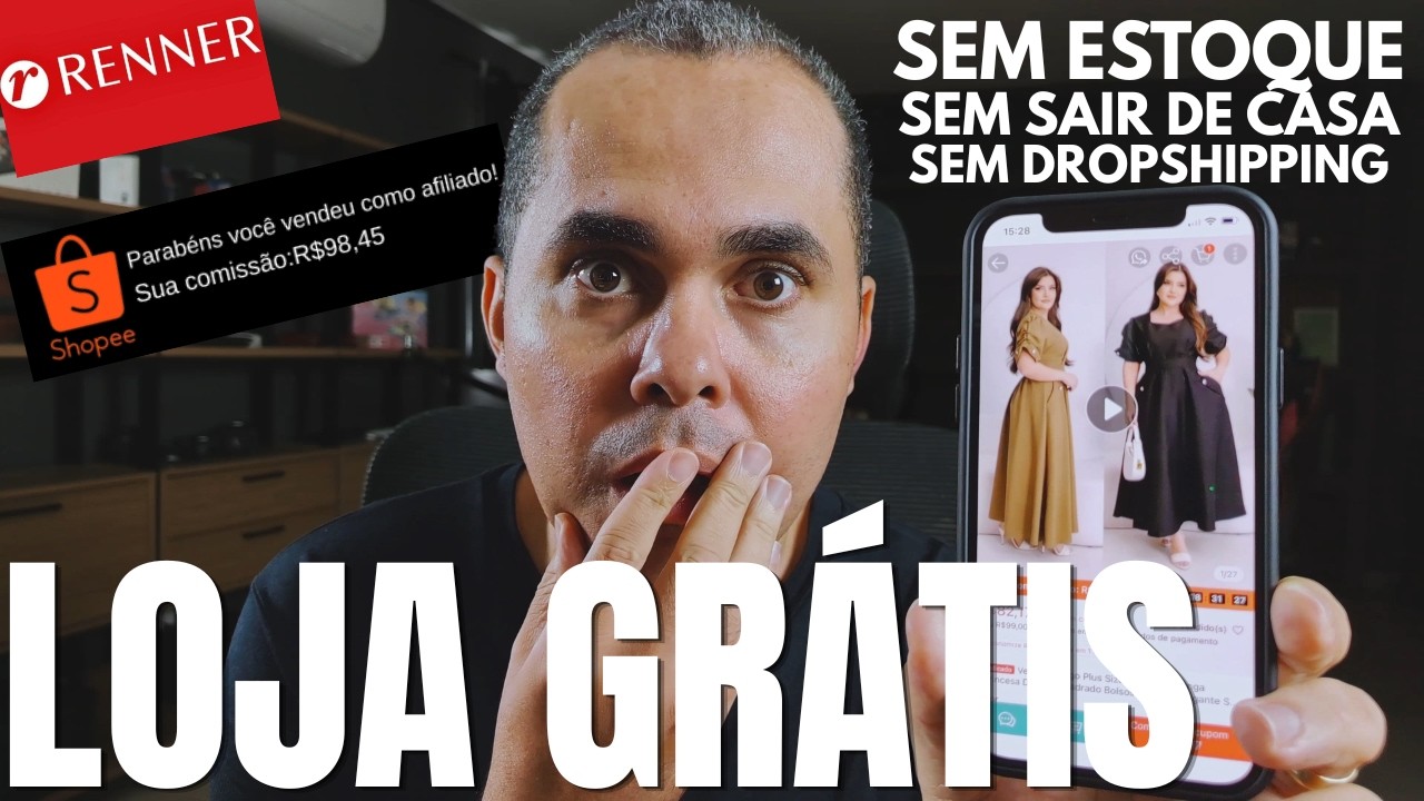 Site para ganhar dinheiro:Ganhe dinheiro com moda evangélica da Renner Shopee e MercadoLivre em casa
