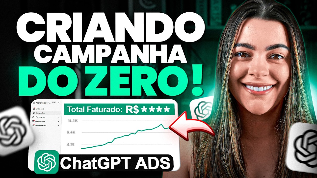 Testei o NOVO ChatGPT Ads e criei uma campanha do ZERO (Passo a Passo Completo)