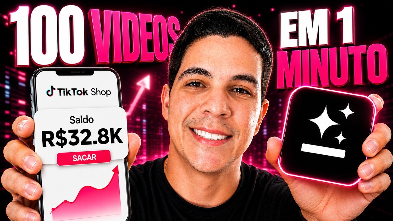 TikTok Shop com IA: Como Eu Faço 100 Vídeos de TikTok Shop com o Genspark