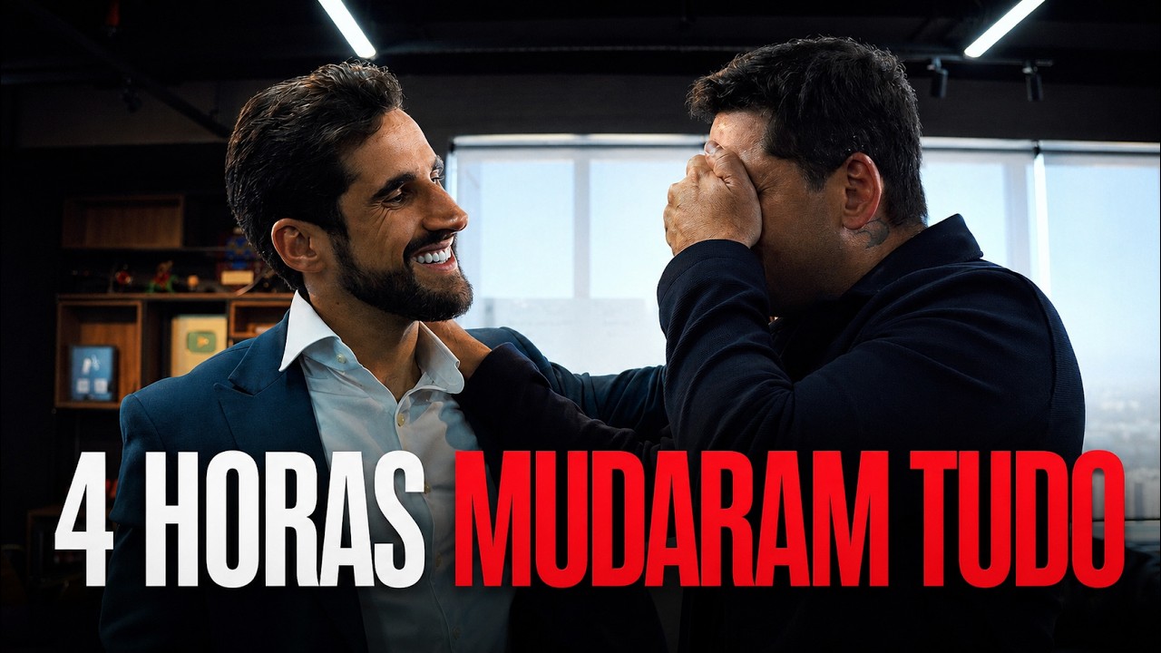 UM CAFÉ DE 4 HORAS COM O FLÁVIO AUGUSTO ME RENDEU 40 MILHÕES