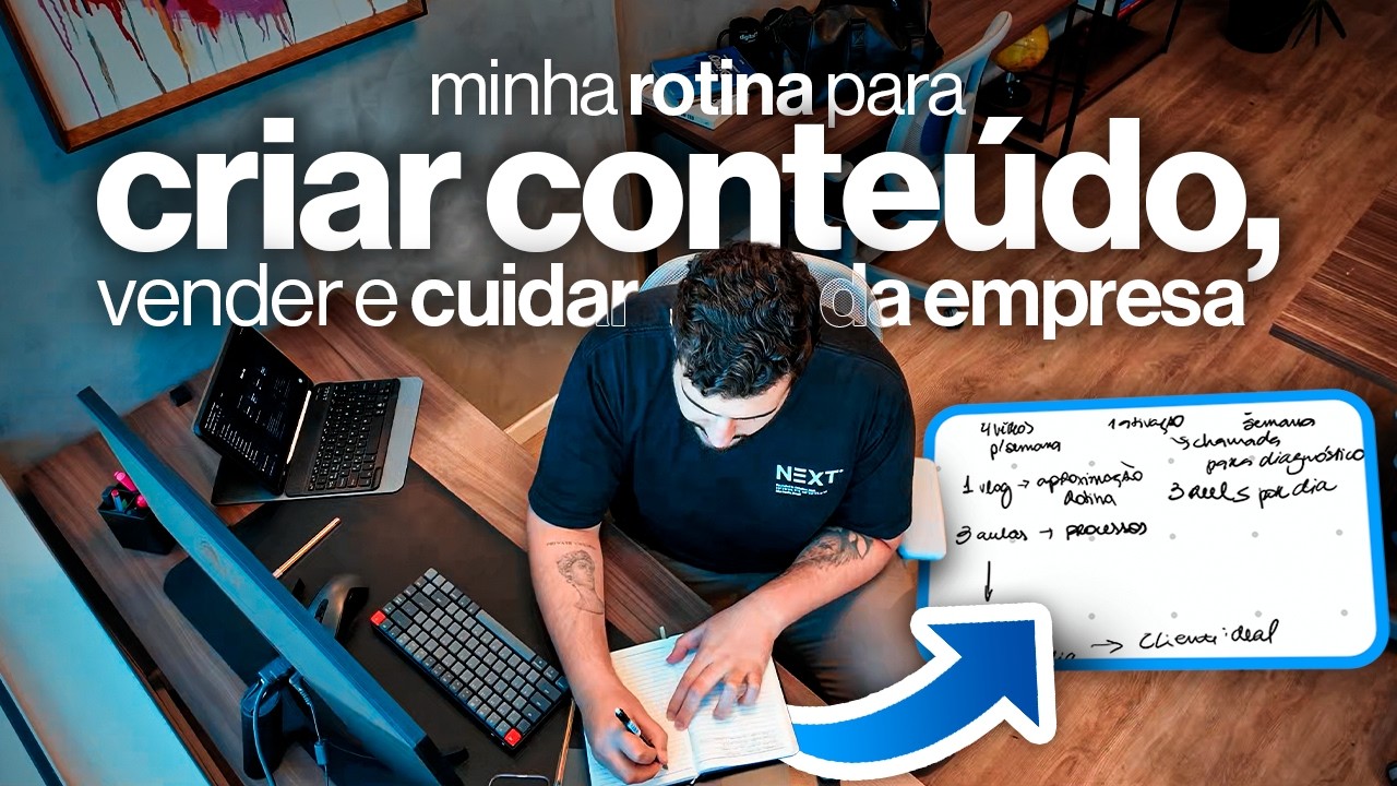 Um Dia na Minha Empresa de Serviços: Conteúdo, Vendas, Clientes e Crescimento