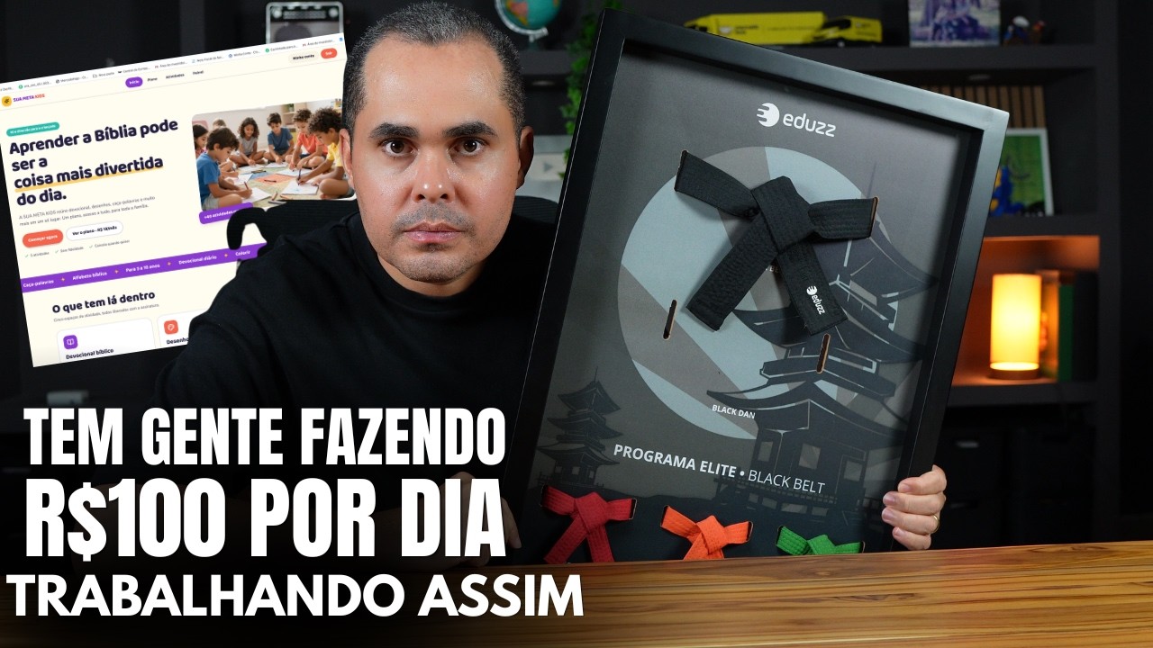 Usando IA: Tem gente fazendo MAIS de R$100 por dia sem Shopee nem TikTok Shop ou Mercado Livre