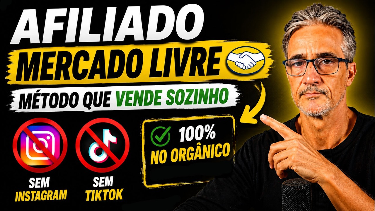 Venda no Mercado Livre Como Afiliado (Sem Precisar Aparecer!)