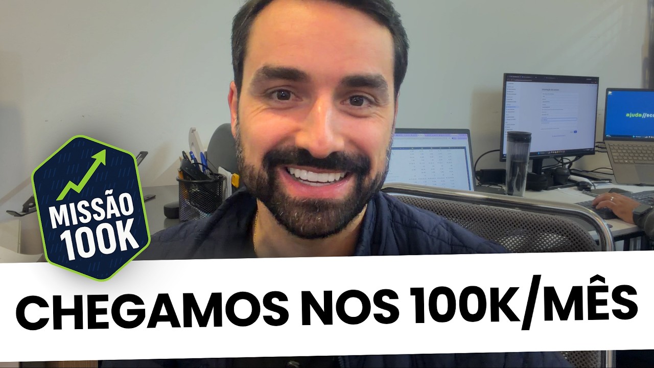 🏆 CHEGAMOS: Primeiro Mês com R$100.000 de Faturamento