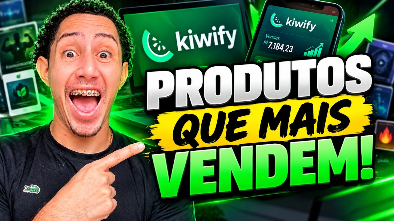 AFILIADO! 6 PRODUTOS VALIDADOS E SEM CONCORRÊNCIA ESCONDIDO NA KIWIFY
