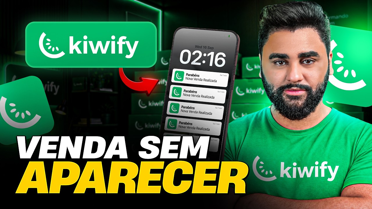 AFILIADO KIWIFY: COMO VENDER SEM APARECER NA KIWIFY SENDO INICIANTE!
