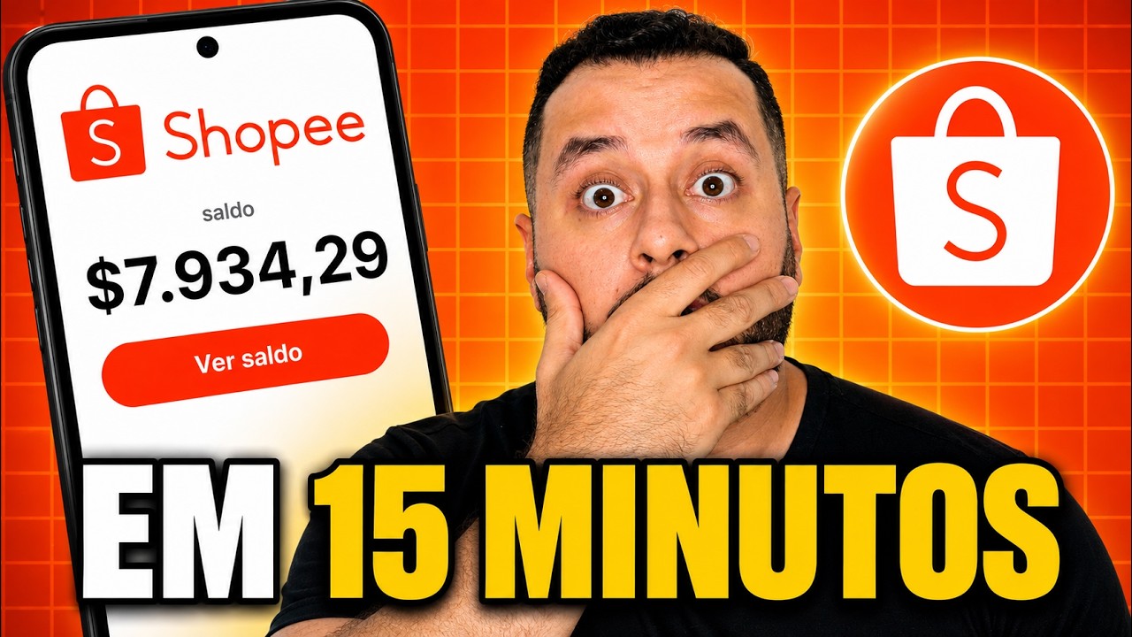 AFILIADO SHOPEE: NOVA IA cria VÍDEOS VIRAIS! Como Fazer a PRIMEIRA VENDA SHOPEE Pelo Celular