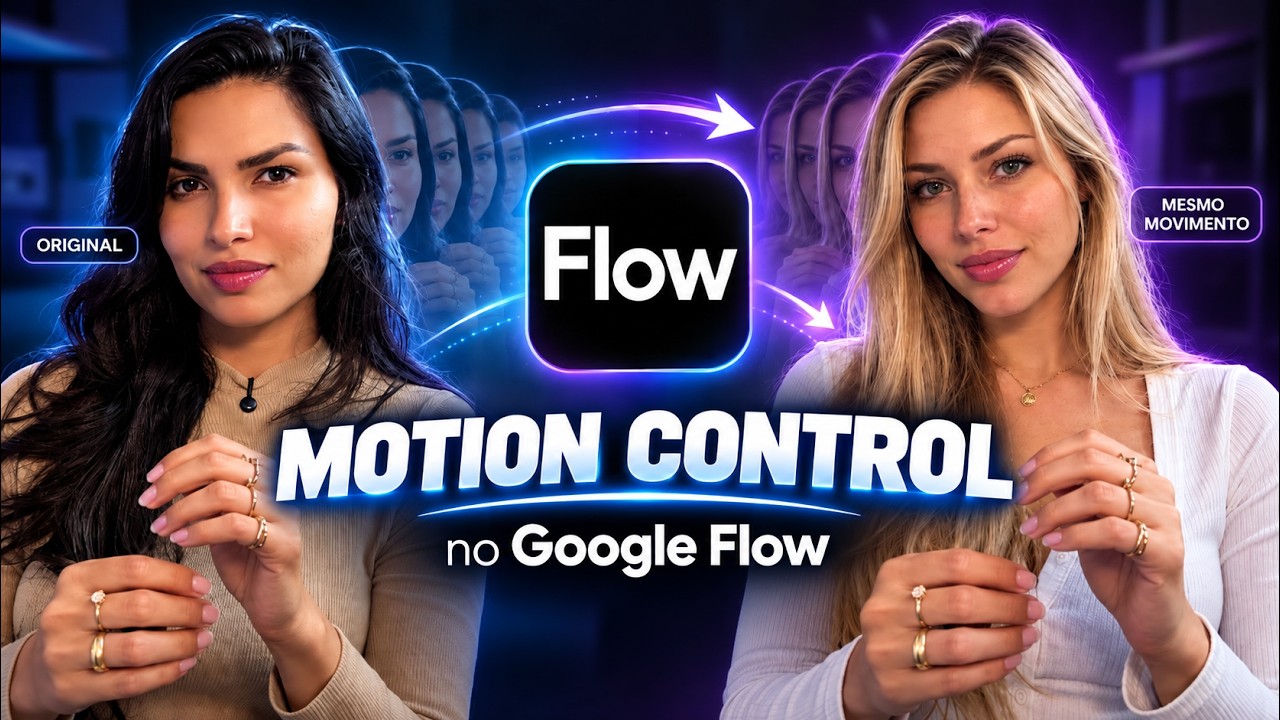 AGORA EU SÓ CRIO VÍDEO DE MOTION CONTROL NO FLOW