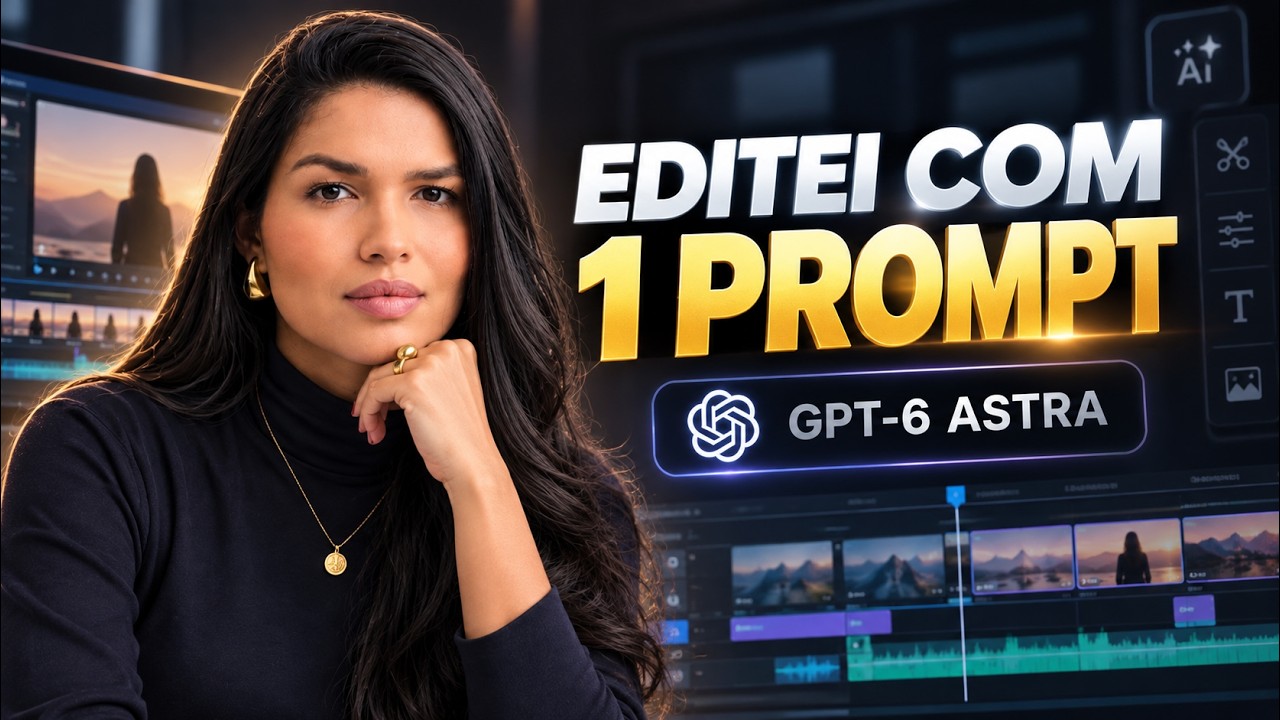 Agora o CHAT GPT edita Vídeos 😱😱😱