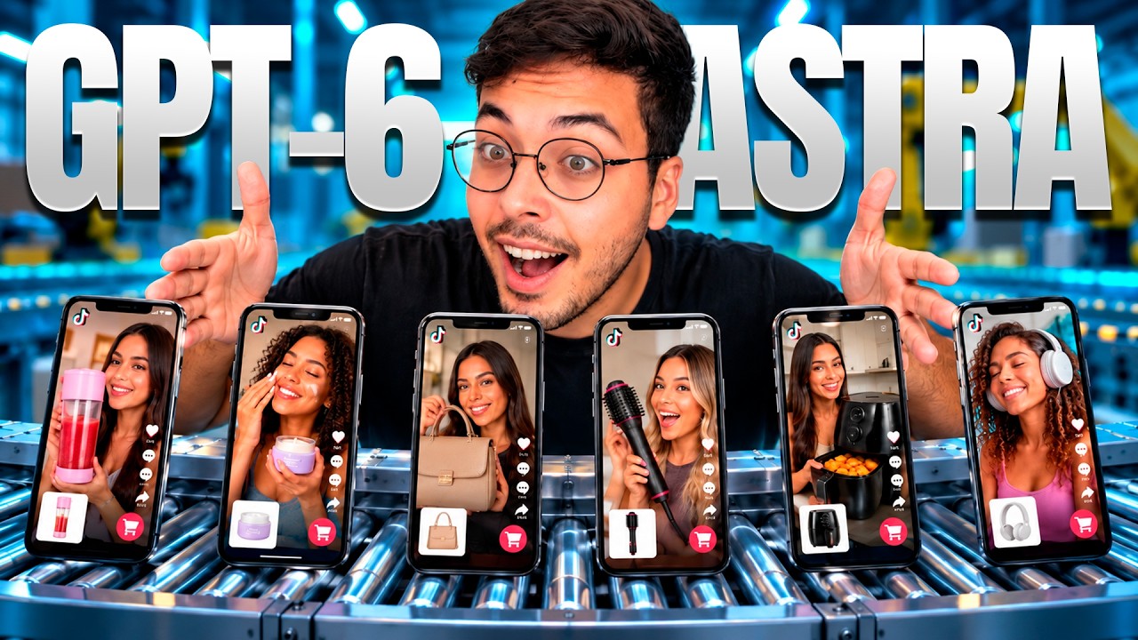 Apenas 1 PROMPT = 10 VÍDEOS pro Tiktok Shop (me copie)